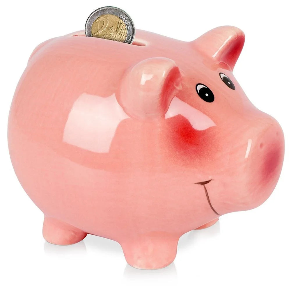 cochon rose tirelire